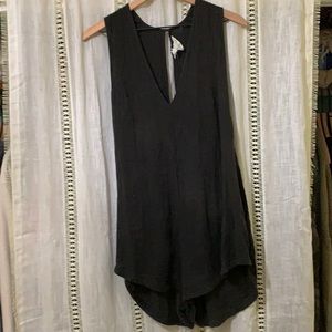 Acacia Black Haiku Romper